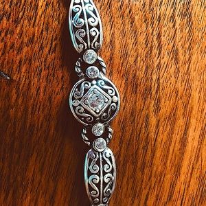 Brighton silver rhinestone bracelet